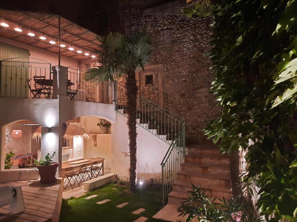 Drome Provencale Maison Familiale Calme Dans Village Valréas Buitenkant foto
