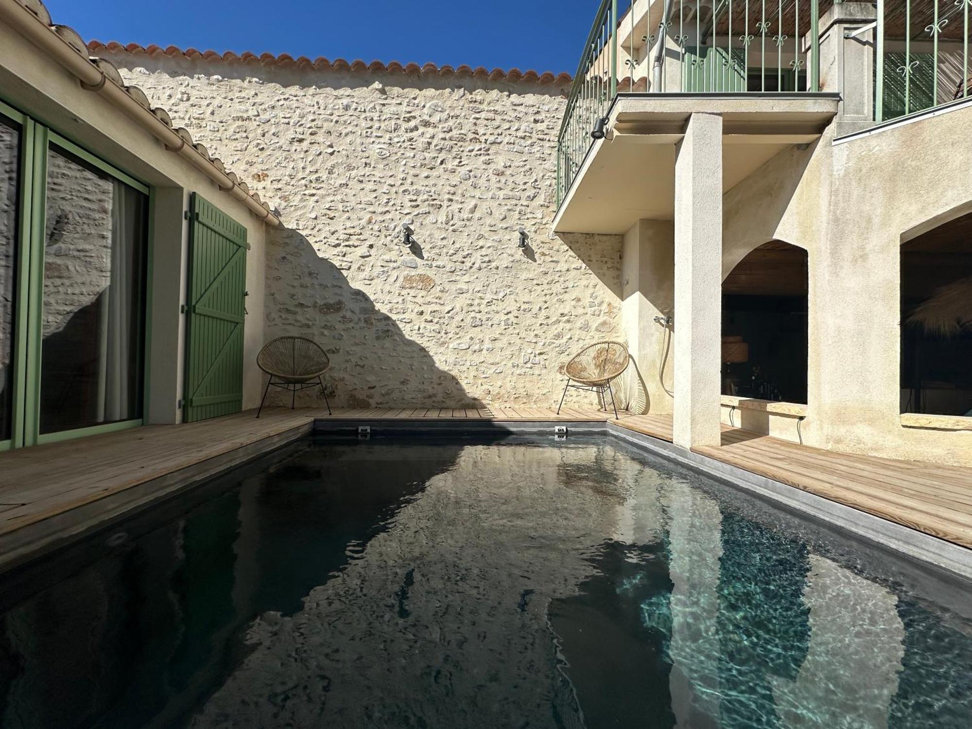 Drome Provencale Maison Familiale Calme Dans Village Valréas Buitenkant foto