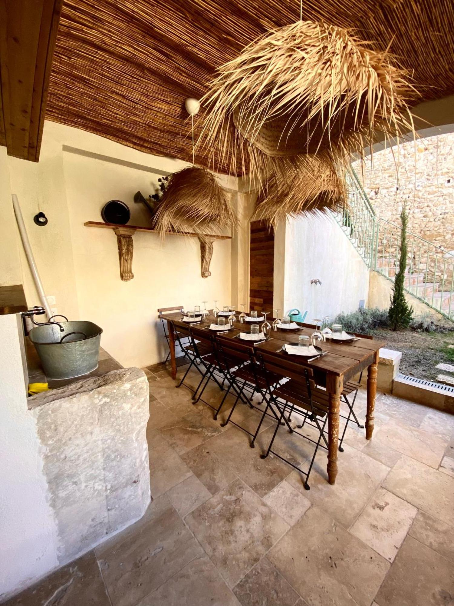 Drome Provencale Maison Familiale Calme Dans Village Valréas Buitenkant foto