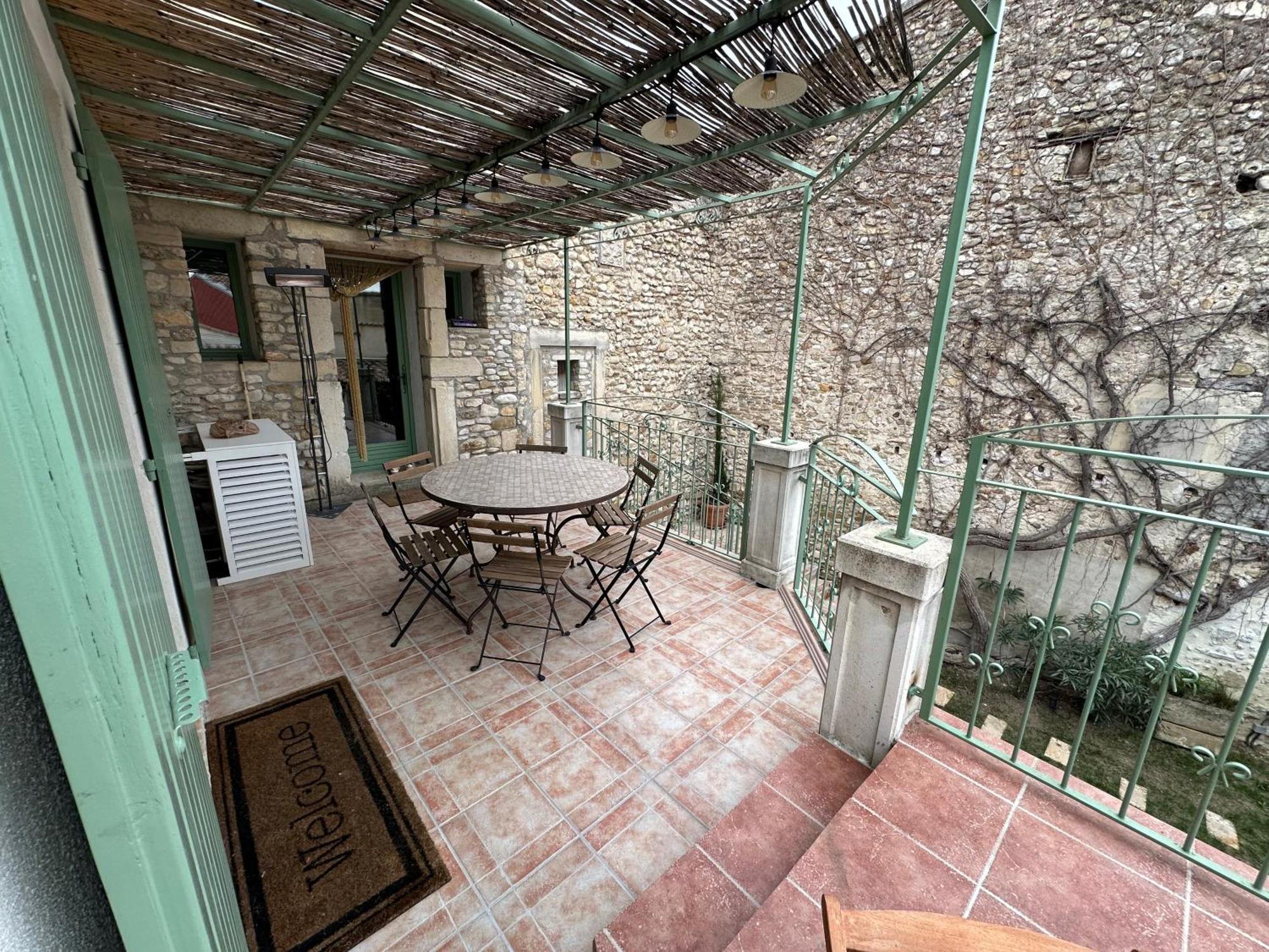 Drome Provencale Maison Familiale Calme Dans Village Valréas Buitenkant foto
